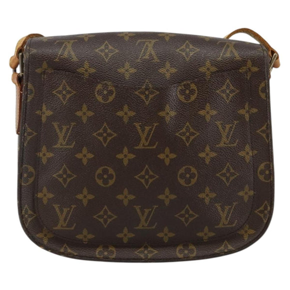 LOUIS VUITTON Monogram Saint Cloud GM Shoulder Bag M51242 LV Auth 144016