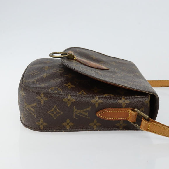 LOUIS VUITTON Monogram Saint Cloud GM Shoulder Bag M51242 LV Auth 144016
