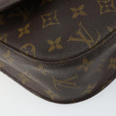LOUIS VUITTON Monogram Saint Cloud GM Shoulder Bag M51242 LV Auth 144017-15