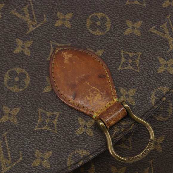 LOUIS VUITTON Monogram Saint Cloud GM Shoulder Bag M51242 LV Auth 144017
