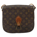 LOUIS VUITTON Monogram Saint Cloud GM Shoulder Bag M51242 LV Auth 144017-13
