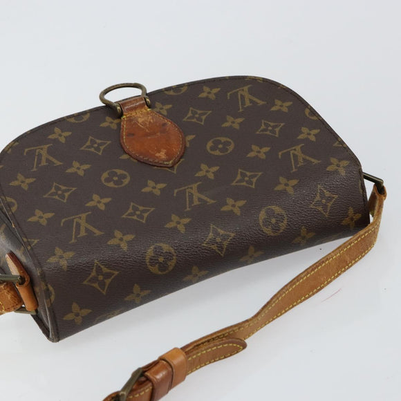 LOUIS VUITTON Monogram Saint Cloud GM Shoulder Bag M51242 LV Auth 144017