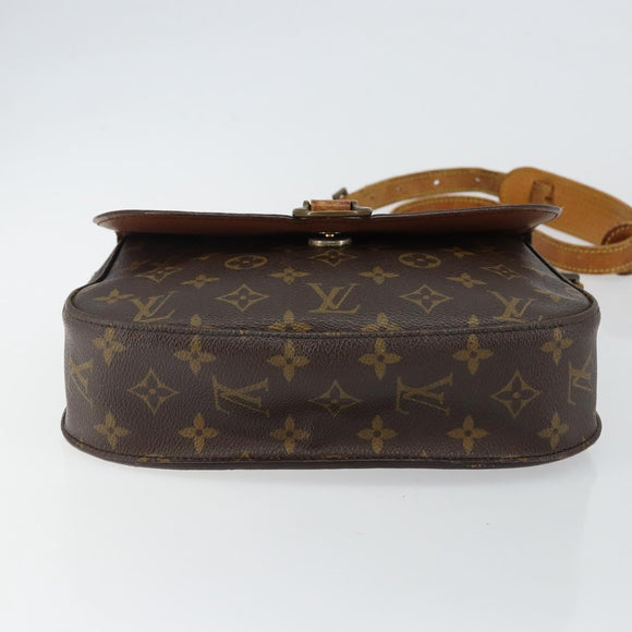 LOUIS VUITTON Monogram Saint Cloud GM Shoulder Bag M51242 LV Auth 144017