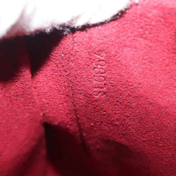 LOUIS VUITTON Multicolor Pochette Accessoires Pouch White M92649 LV Auth 144020