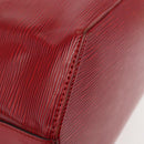 LOUIS VUITTON Epi Sac Depaule GM Shoulder Bag Red M80197 LV Auth 144021-15