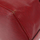 LOUIS VUITTON Epi Sac Depaule GM Shoulder Bag Red M80197 LV Auth 144021-16