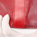 LOUIS VUITTON Epi Sac Depaule GM Shoulder Bag Red M80197 LV Auth 144021-10