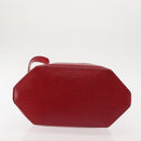 LOUIS VUITTON Epi Sac Depaule GM Shoulder Bag Red M80197 LV Auth 144021-5