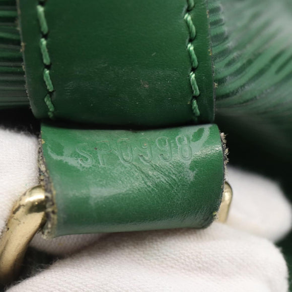 LOUIS VUITTON Epi Noe Shoulder Bag Green M44004 LV Auth 144022