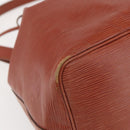 LOUIS VUITTON Epi Petit Noe Shoulder Bag Brown M44103 LV Auth 144023-14