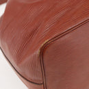 LOUIS VUITTON Epi Petit Noe Shoulder Bag Brown M44103 LV Auth 144023-16