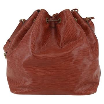 LOUIS VUITTON Epi Petit Noe Shoulder Bag Brown M44103 LV Auth 144023 - 0