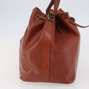 LOUIS VUITTON Epi Petit Noe Shoulder Bag Brown M44103 LV Auth 144023-3