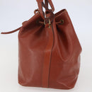 LOUIS VUITTON Epi Petit Noe Shoulder Bag Brown M44103 LV Auth 144023-4