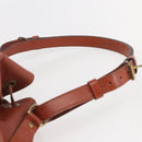 LOUIS VUITTON Epi Petit Noe Shoulder Bag Brown M44103 LV Auth 144023-8