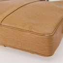 LOUIS VUITTON Epi Porte Documents Voyage Business Bag Beige M54476 Auth 144024-8