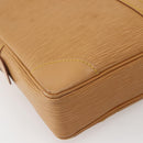 LOUIS VUITTON Epi Porte Documents Voyage Business Bag Beige M54476 Auth 144024-17