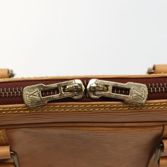 LOUIS VUITTON Epi Porte Documents Voyage Business Bag Beige M54476 Auth 144024