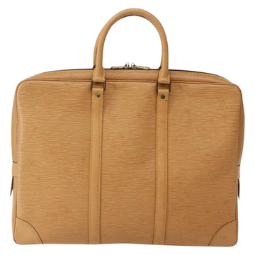 LOUIS VUITTON Epi Porte Documents Voyage Business Bag Beige M54476 Auth 144024 - 0