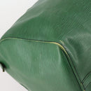 LOUIS VUITTON Epi Keepall 50 Boston Bag Green M42964 LV Auth 144025-12