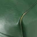 LOUIS VUITTON Epi Keepall 50 Boston Bag Green M42964 LV Auth 144025-13