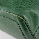 LOUIS VUITTON Epi Keepall 50 Boston Bag Green M42964 LV Auth 144025-14