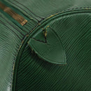 LOUIS VUITTON Epi Keepall 50 Boston Bag Green M42964 LV Auth 144025-15