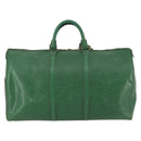 LOUIS VUITTON Epi Keepall 50 Boston Bag Green M42964 LV Auth 144025-3