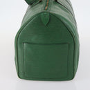 LOUIS VUITTON Epi Keepall 50 Boston Bag Green M42964 LV Auth 144025-4