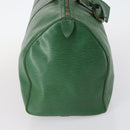 LOUIS VUITTON Epi Keepall 50 Boston Bag Green M42964 LV Auth 144025-5