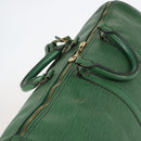 LOUIS VUITTON Epi Keepall 50 Boston Bag Green M42964 LV Auth 144025-7