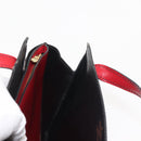 LOUIS VUITTON Epi Bicolor Varenne Hand Bag Black Red M52387 LV Auth 144026-19