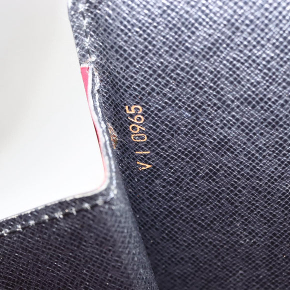 LOUIS VUITTON Epi Bicolor Varenne Hand Bag Black Red M52387 LV Auth 144026