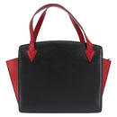 LOUIS VUITTON Epi Bicolor Varenne Hand Bag Black Red M52387 LV Auth 144026-2
