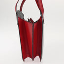 LOUIS VUITTON Epi Bicolor Varenne Hand Bag Black Red M52387 LV Auth 144026-3