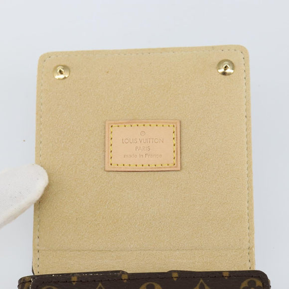 LOUIS VUITTON Monogram Accessory Case Jewelry Box LV Auth 144027