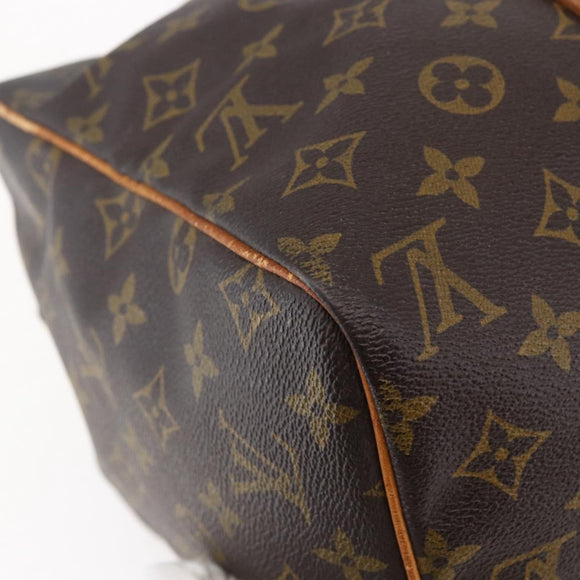 LOUIS VUITTON Monogram Sac Souple 35 Boston Bag M41626 LV Auth 144036