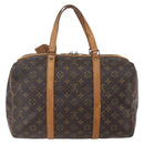 LOUIS VUITTON Monogram Sac Souple 35 Boston Bag M41626 LV Auth 144036-2