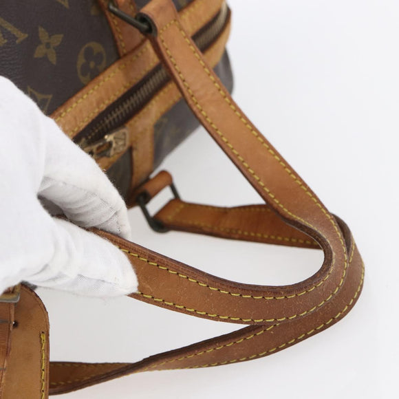 LOUIS VUITTON Monogram Sac Souple 35 Boston Bag M41626 LV Auth 144036