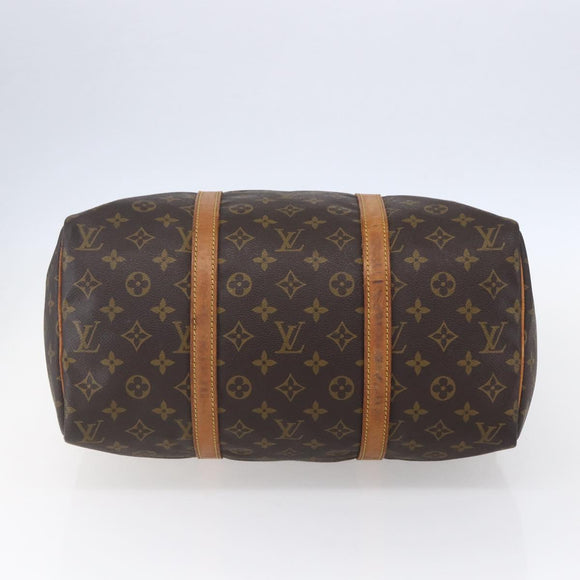 LOUIS VUITTON Monogram Sac Souple 35 Boston Bag M41626 LV Auth 144036