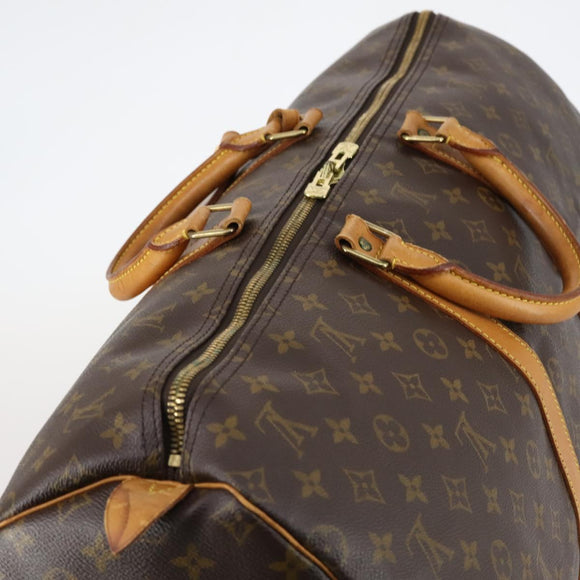 LOUIS VUITTON Monogram Keepall 55 Boston Bag M41424 LV Auth 144038
