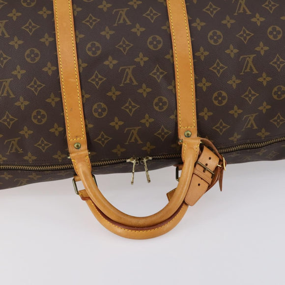 LOUIS VUITTON Monogram Keepall 60 Boston Bag M41422 LV Auth 144039