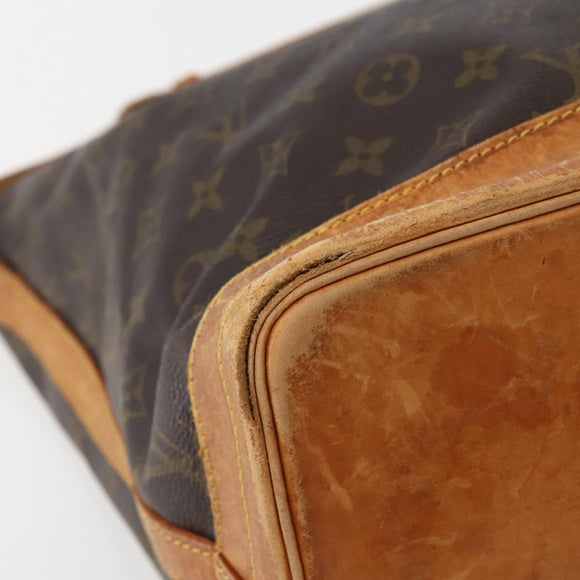 LOUIS VUITTON Monogram Noe Shoulder Bag M42224 LV Auth 144044