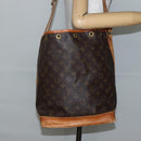 LOUIS VUITTON Monogram Noe Shoulder Bag M42224 LV Auth 144044-19