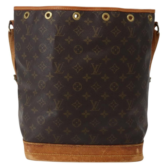 LOUIS VUITTON Monogram Noe Shoulder Bag M42224 LV Auth 144044