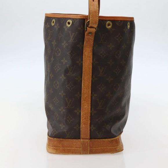 LOUIS VUITTON Monogram Noe Shoulder Bag M42224 LV Auth 144044
