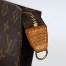LOUIS VUITTON Monogram Bucket GM Accessory Pouch LV Auth 144051-8