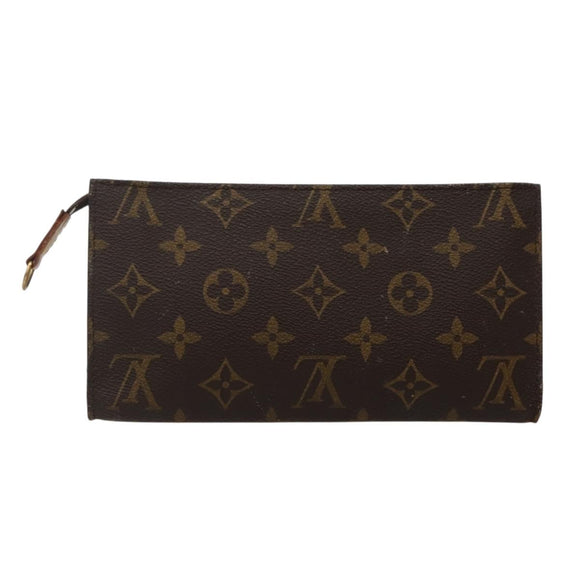 LOUIS VUITTON Monogram Bucket GM Accessory Pouch LV Auth 144051