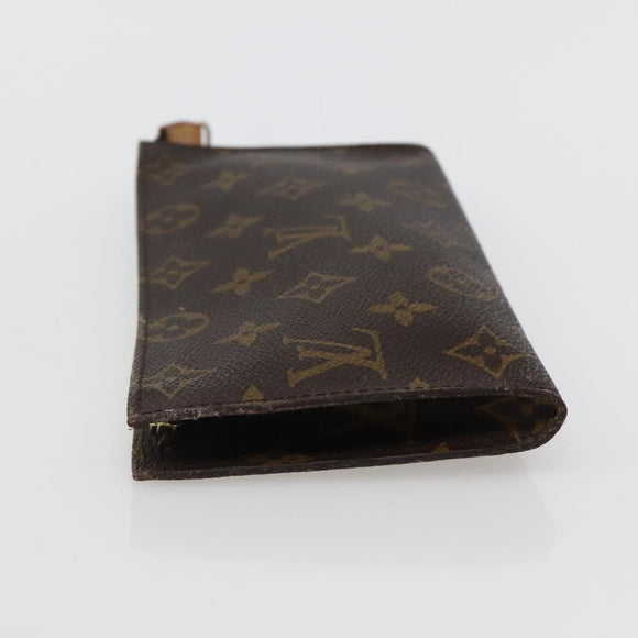 LOUIS VUITTON Monogram Bucket GM Accessory Pouch LV Auth 144051