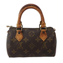LOUIS VUITTON Monogram Mini Speedy Hand Bag M41534 LV Auth 144052-2